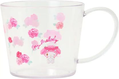 Sanrio Cinnamon Roll Clear Mug Drinkware - My Melody - 4550624796514