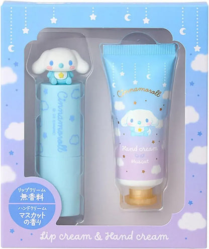 Sanrio Cinnamoroll Lip Balm and Hand Cream Set for Teens