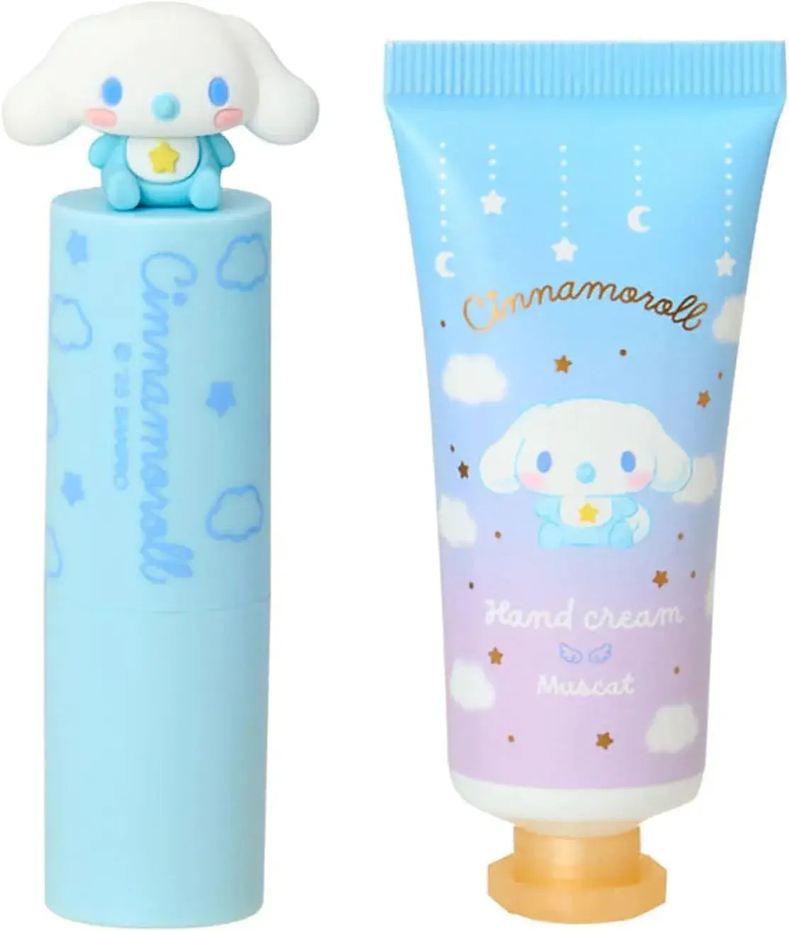 Sanrio Cinnamoroll Lip Balm and Hand Cream Set for Teens