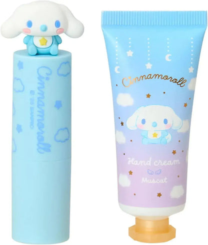 Sanrio Cinnamoroll Lip Balm and Hand Cream Set for Teens