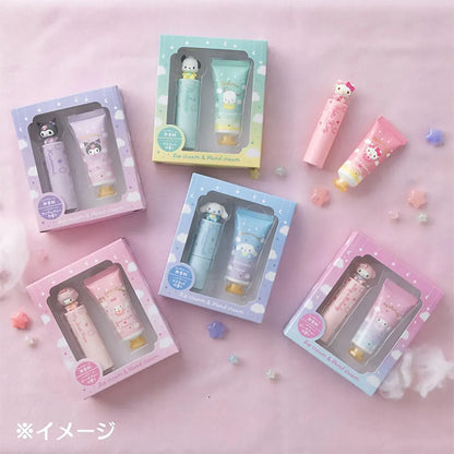 Sanrio Cinnamoroll Lip Balm and Hand Cream Set for Teens