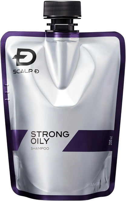 Scalp D Men's Shampoo Refill for Dry Skin with Amino Acids 11.8 fl oz SCALP-D - Strong Oily
 - 4580688635054
