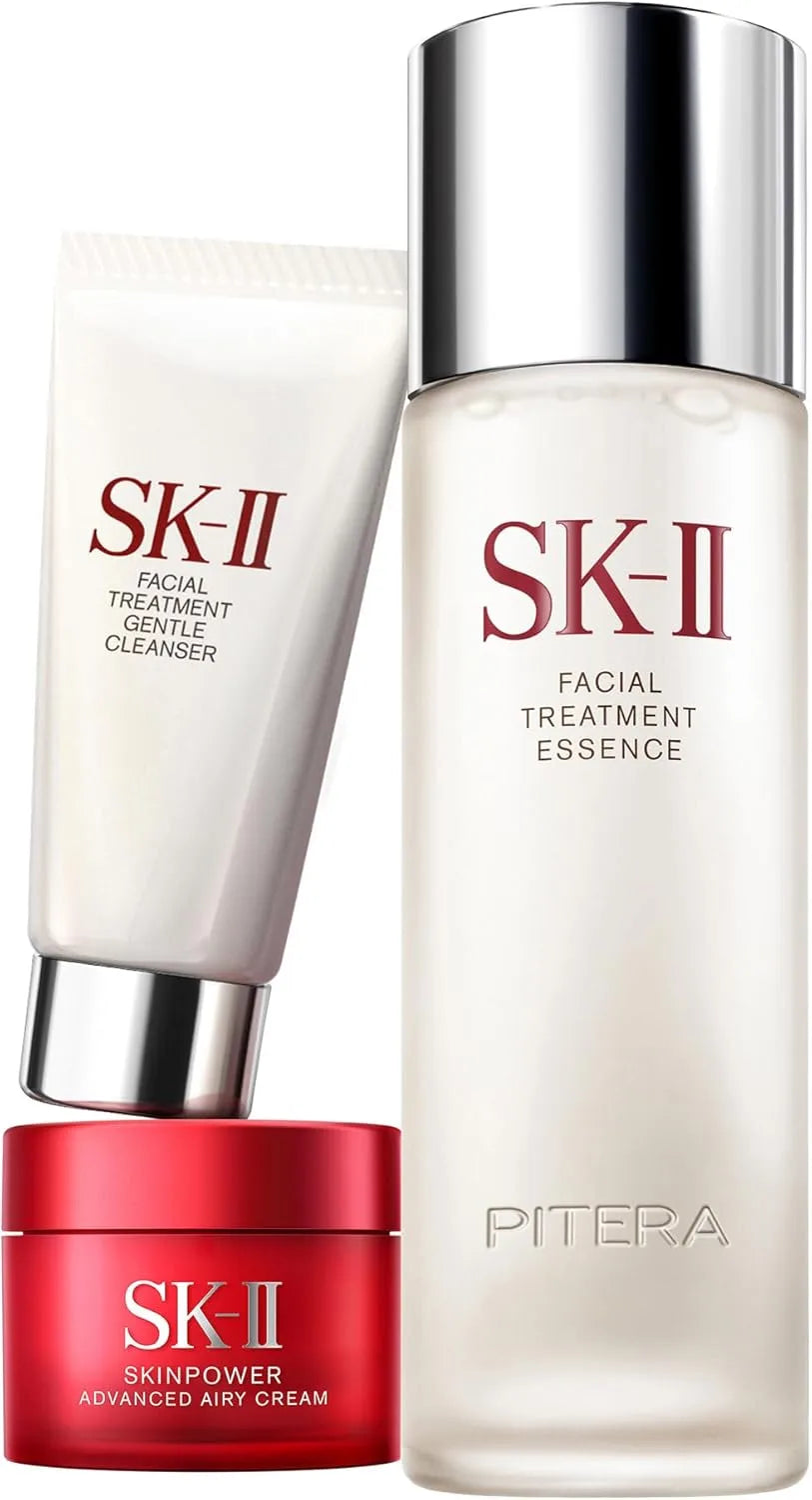 SK-II Pitera Youth Essential Set Renewed Edition Skincare - Lotion 75ml Cream 15g
 - 4979006109719