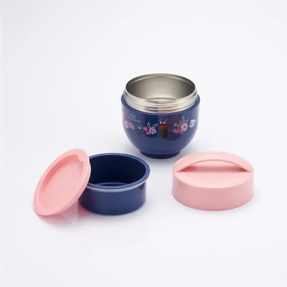 Skater Antibacterial Thermal Lunch Box Ron-Shaped Lunch Jar