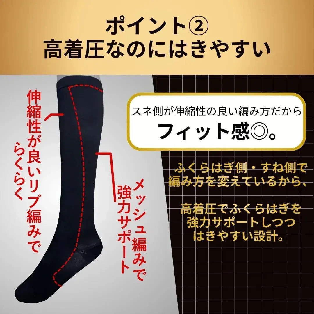 Slim Walk Medical Compression Socks for Lymphedema and Swelling