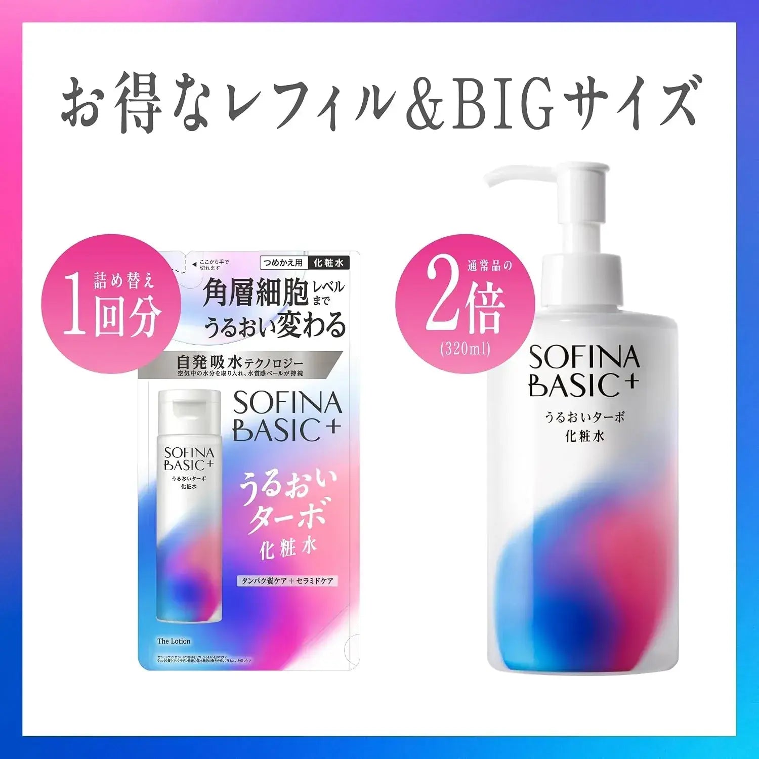 Sofina Basic Hydrating Turbo Lotion