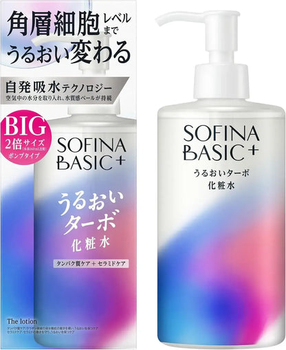 Sofina Basic Hydrating Turbo Lotion - Big Pump - 4901301466662