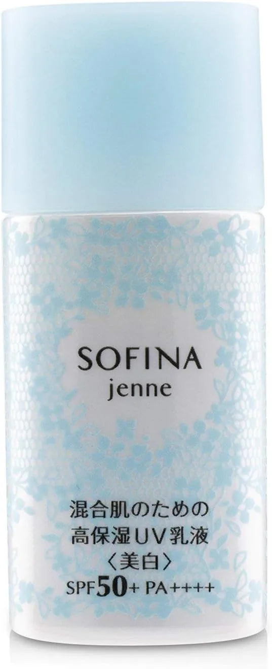 Sofina Jenne SPF 50+ PA++++ High Moisturizing UV Lotion for Mixed Skin