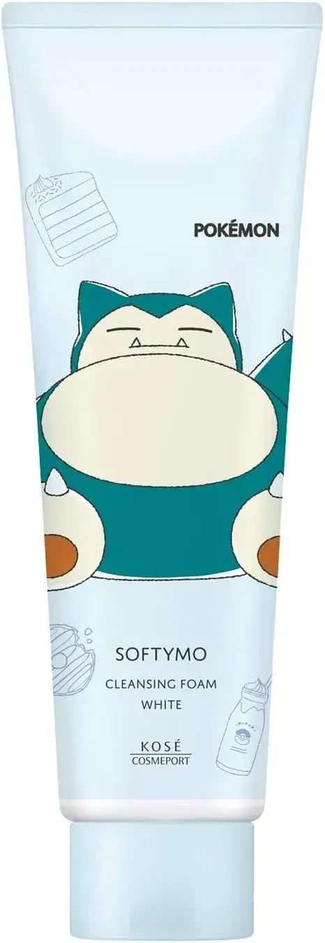 Softymo White Cleansing Wash Pokemon Design 190g Makeup Remover