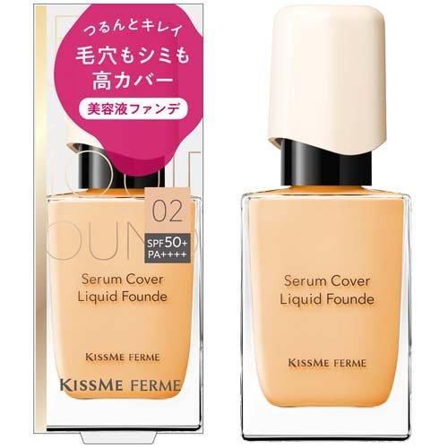 Isehan Kiss Me Ferme Liquid Foundation 02 Smooth Complexion 1 oz