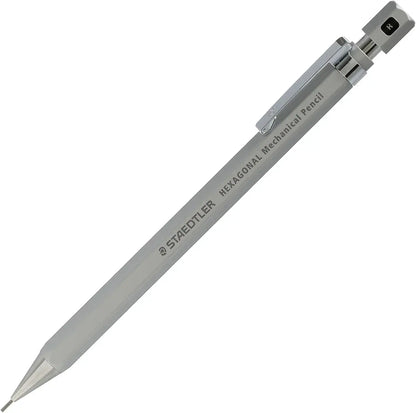 Staedtler 925 77-05B Hexagonal Mechanical Pencil - Silky Silver - 4007817103227