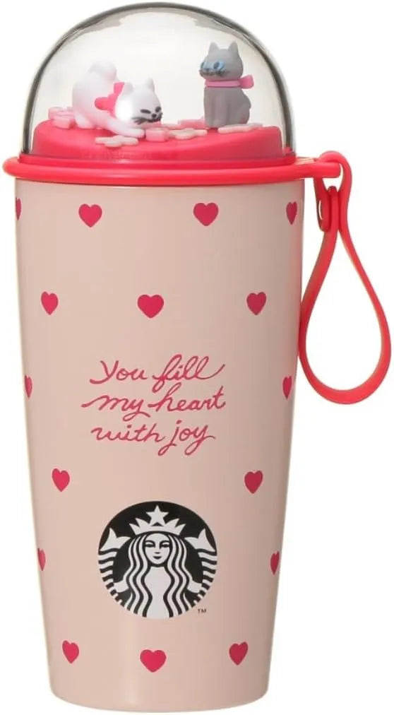 Starbucks Valentine 2026 Heart Stainless Steel Bottle 355ml