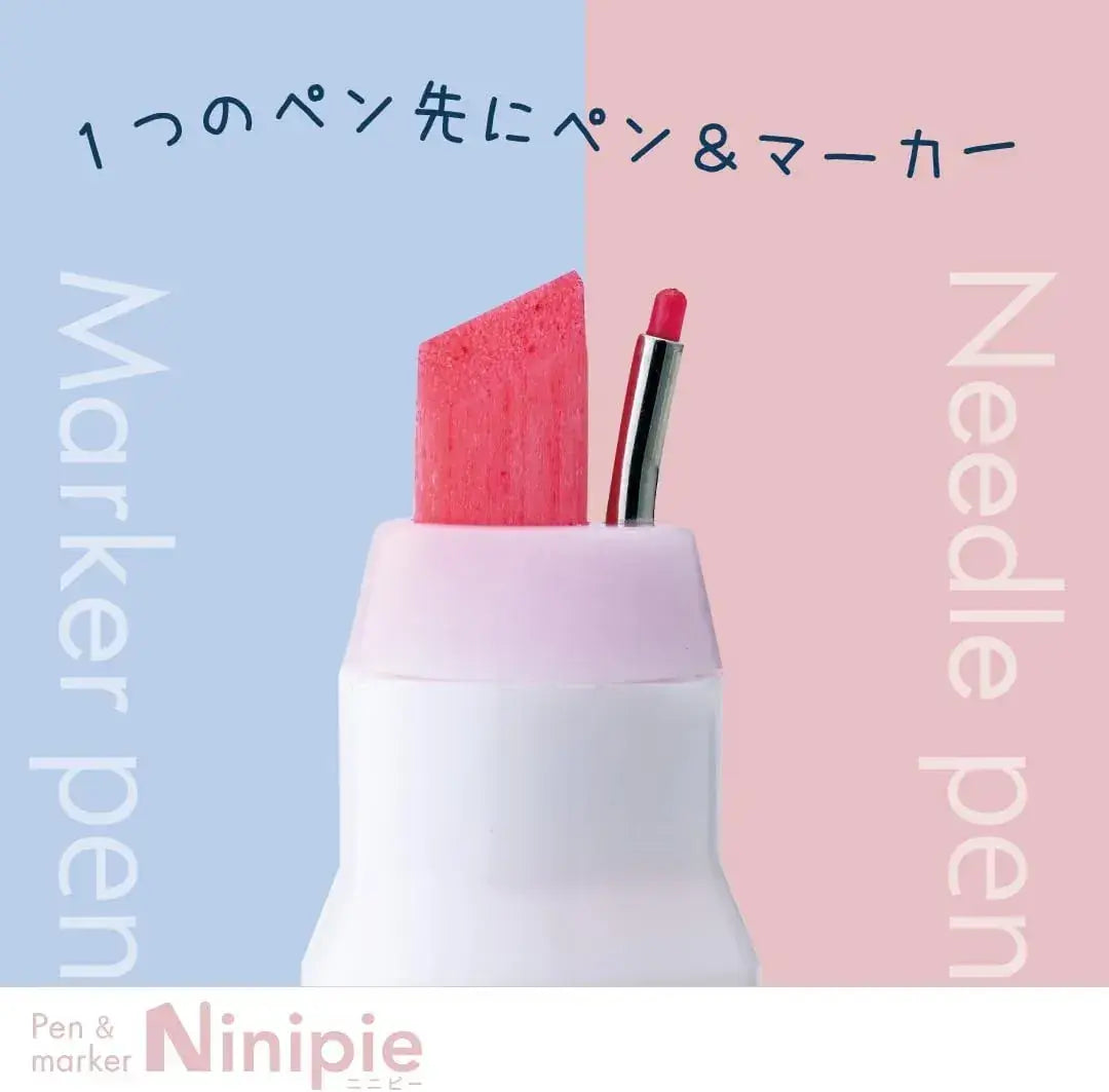 Sun-Star Pen and Line Marker Set Water-Based Nimppy 6 Pack