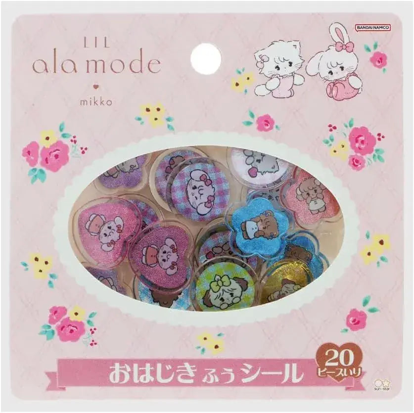 Sun-Star Stationery Lil Pink Ala Mode Mikko Sticker Marvelous Style