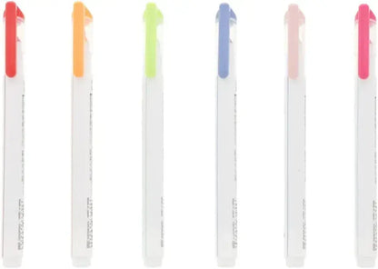 Sun-Star Stationery Pen and Line Markers Water-Based Set of 6