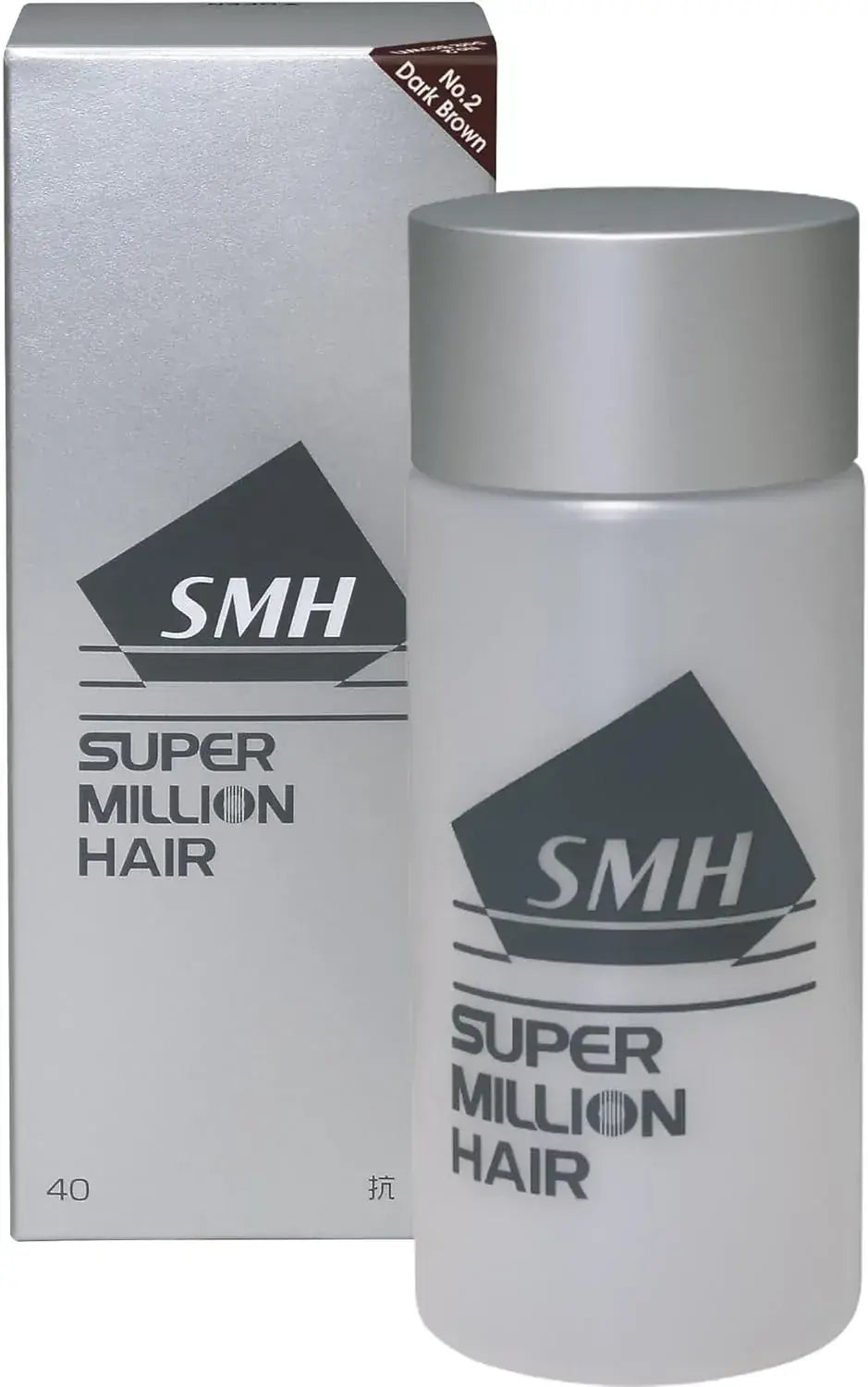 Super Million Hair Large Capacity Hair Fiber Powder - Dark Brown - 4969972212506