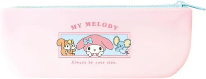 T'S Factory Sanrio Soft Silicone Pen Pouch Case - My Melody 7x19x2cm - 4548626259946