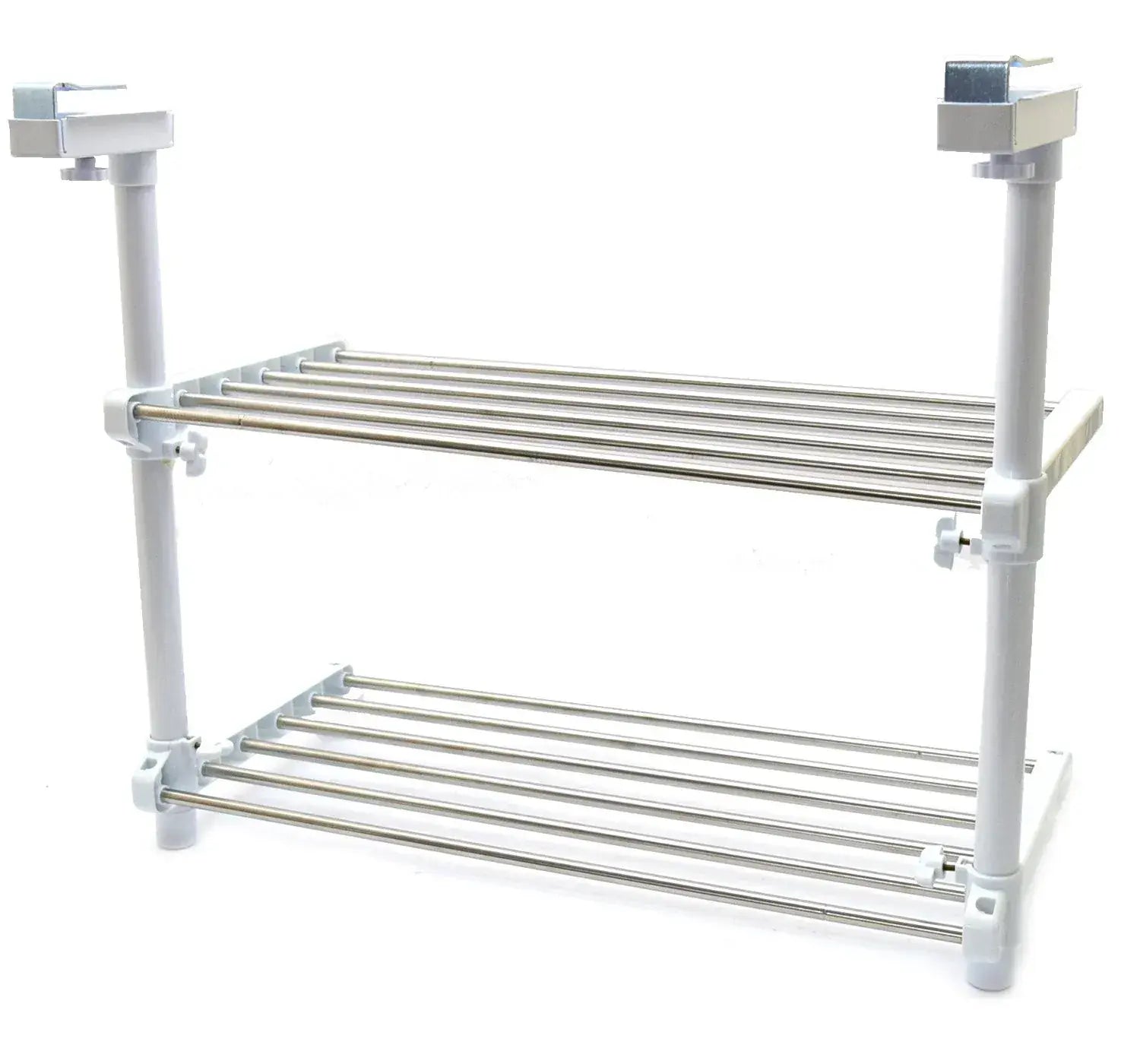 Takagi Stainless Steel Extendable Kitchen Rack - 2 Tier Hanging - 4907052860841