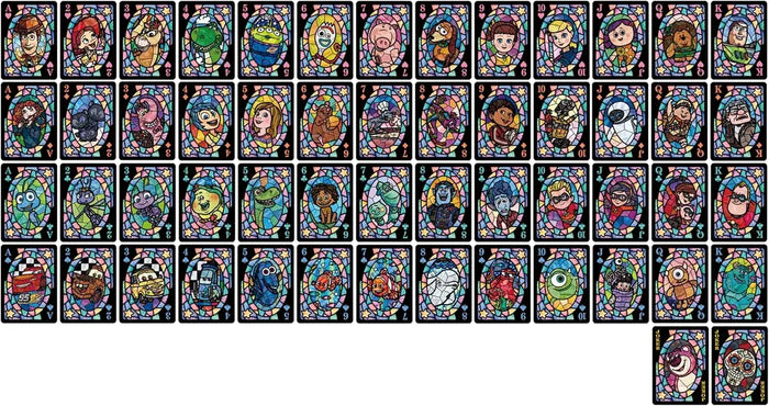 Tenyo Disney Pixar Stained Glass Character Lamp