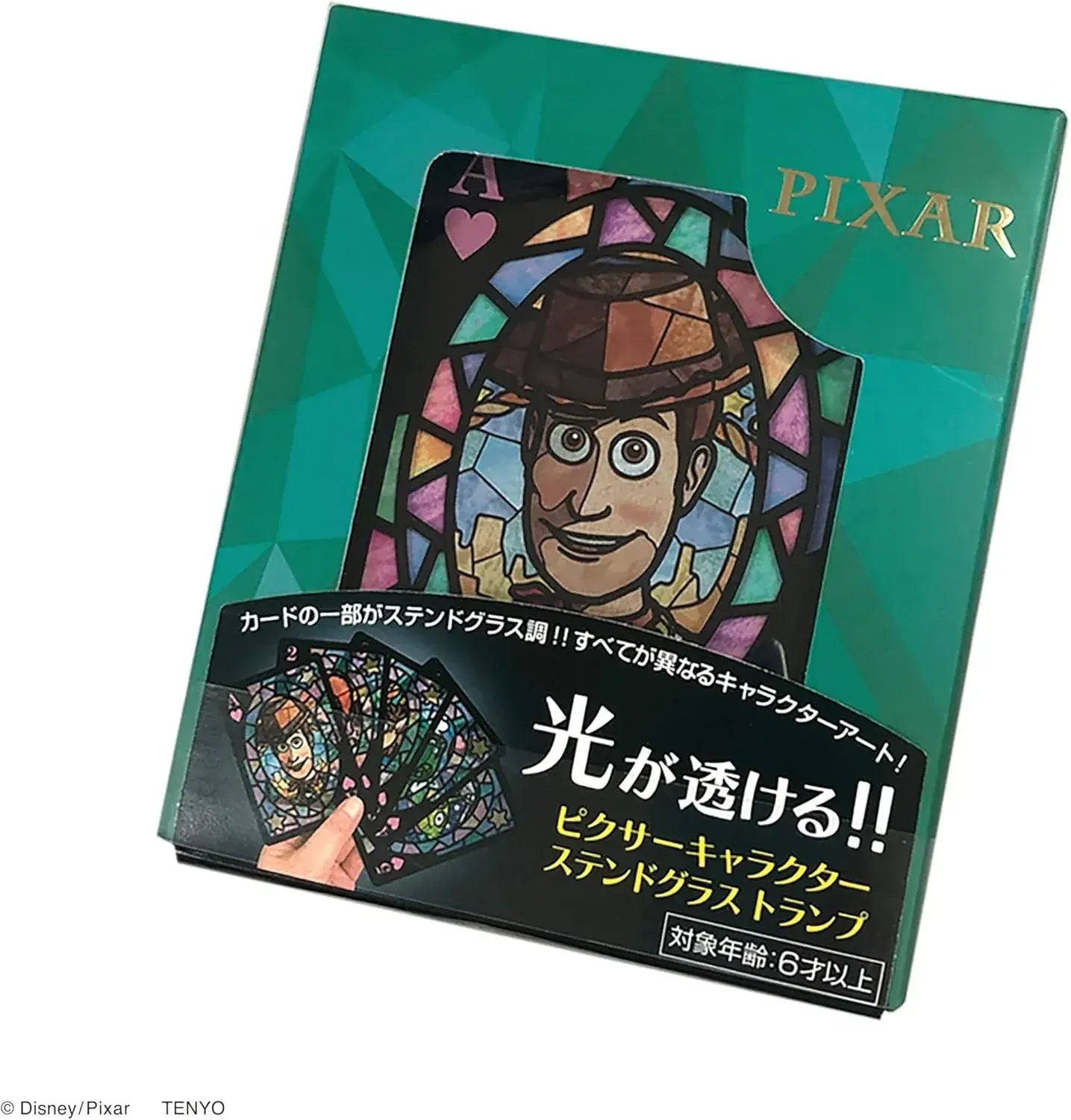 Tenyo Disney Pixar Stained Glass Character Lamp