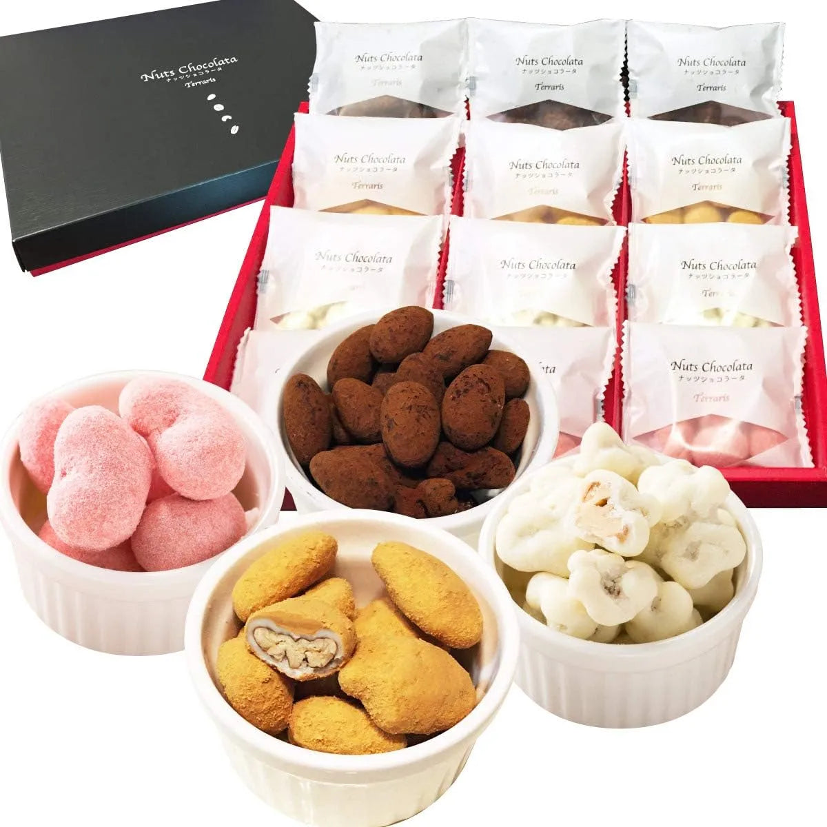 Terraris Luxury Assorted Chocolate and Nuts Gift Set