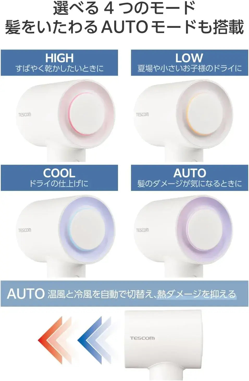Tescom Negative Ion Hair Dryer