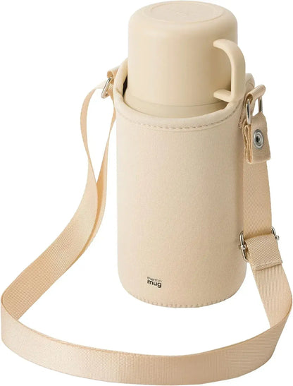 Thermo Mug Trip Bottle Insulated Travel Mug - Ivory 0.5L - 4549403582387