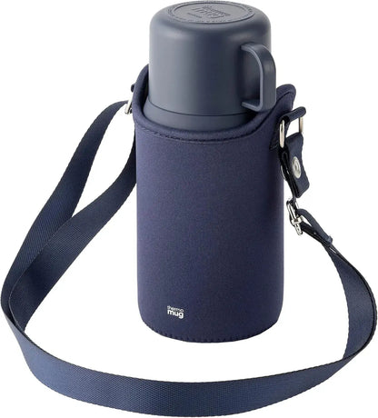 Thermo Mug Trip Bottle Insulated Travel Mug - Navy 0.5L - 4549403582370
