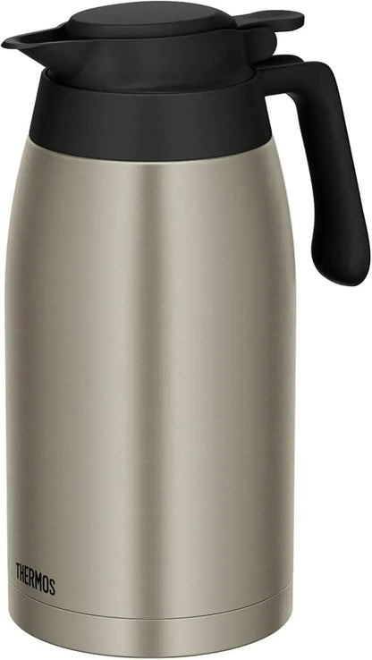 Thermos Dishwasher Safe Stainless Steel Thermal Pitcher - 2 L - 4562344407878