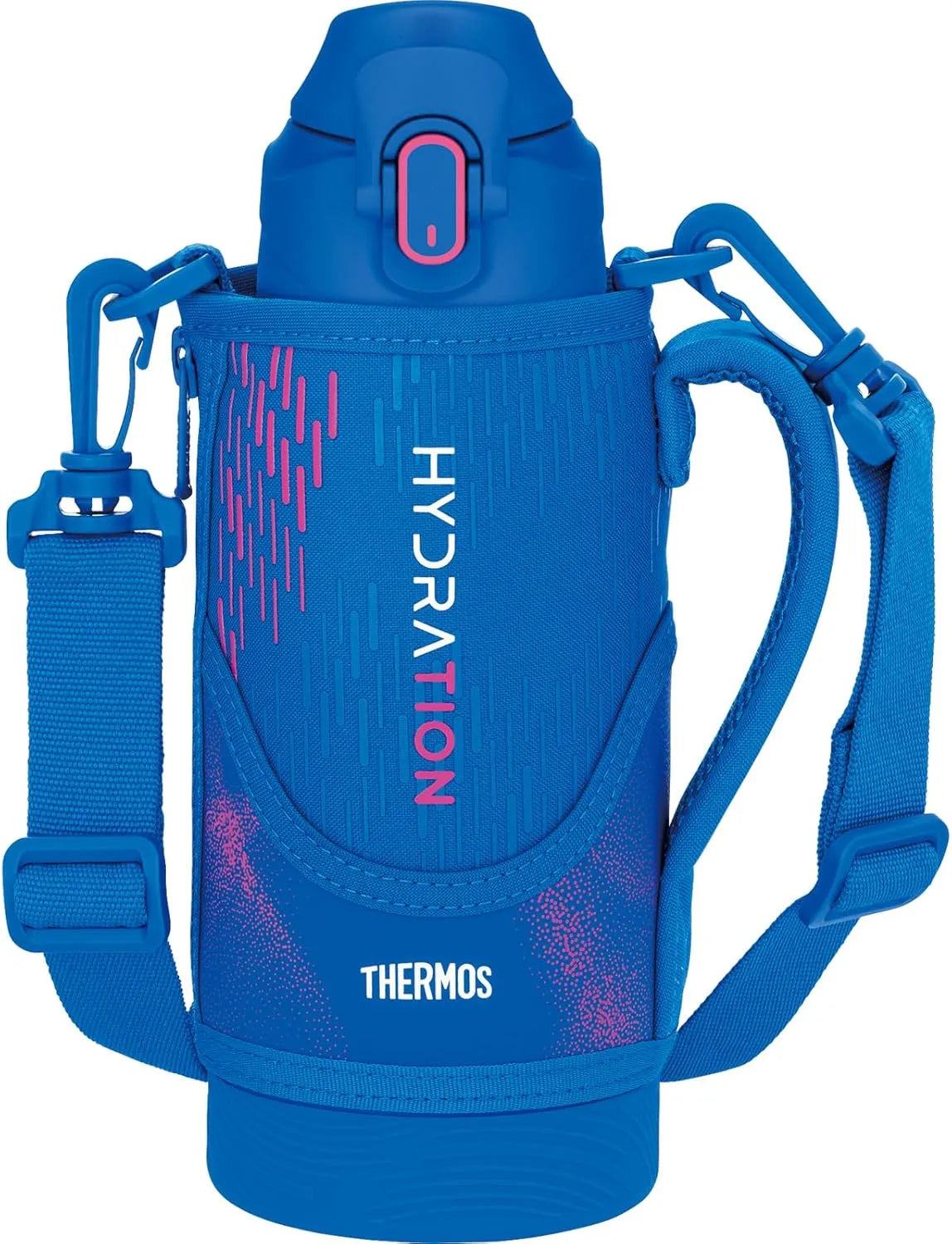 Thermos FJS-1500F Navy Mint Insulated Sports Bottle 50.7 oz Cold Retention Thermos - Blue/Pink 800ml
 - 4562344393980
