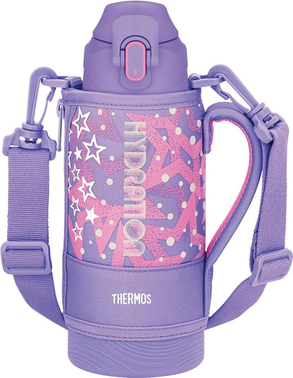Thermos FJS-1500F Navy Mint Insulated Sports Bottle 50.7 oz Cold Retention Thermos - Violet Rose 800ml
 - 4562344393997