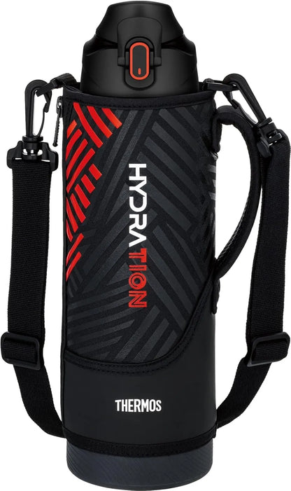 Thermos FJS-1500F Navy Mint Insulated Sports Bottle 50.7 oz Cold Retention Thermos - Orange Noire 1500ml
 - 4562344394048