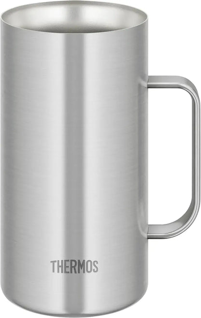 Thermos JDK-601 S1 Vacuum Insulated Stainless Steel Mug Dishwasher Safe - 1000ml - 4562344395908
