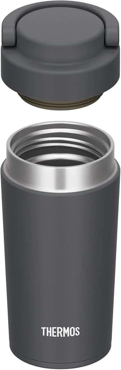 Thermos JOV-321 SMB Vacuum Insulated Portable Tumbler 10.1 fl oz Smoke Black Thermos