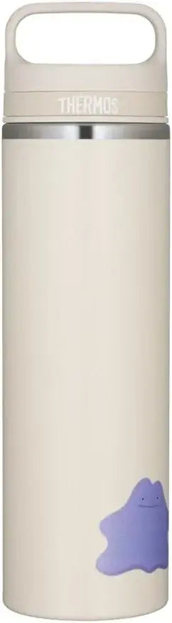 Thermos Pokemon Vacuum Insulated Portable Mug - Grey Beige 600ml - 4573603024521