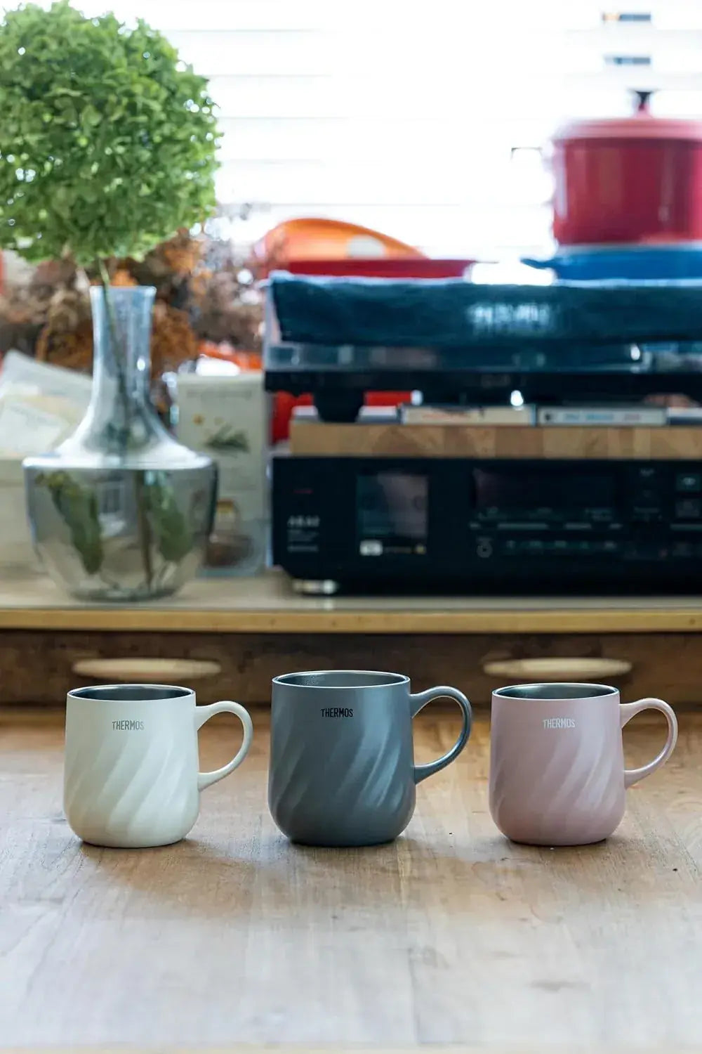Thermos Vacuum Insulated Mug Dishwasher Safe Keeps Hot and Cold
