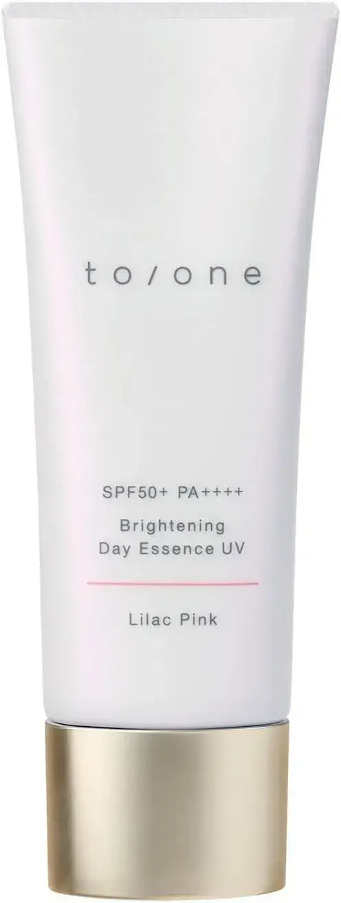 To/one Brightening Day Essence SPF50+ Serum - Lilac Pink - 4573623430586