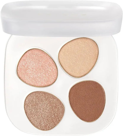 To/One Petal Floating Eye Palette Eye Shadow Palette - 08 Classy Beige - 4571649069285