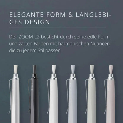 Tombow Zoom L2 Mechanical Pencil 0.5mm Matte Silver