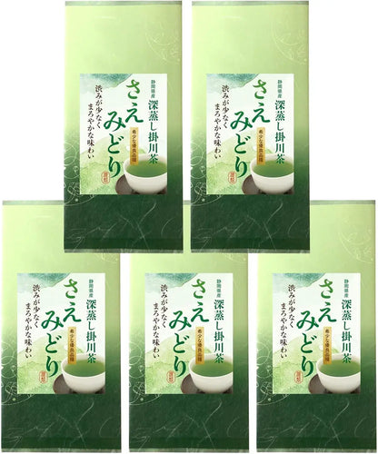 Top Smile Fukamushi Kakegawa Premium Saemidori Green Tea - 5 Bags - 4573510903841