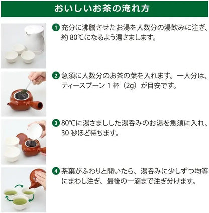 Top Smile Fukamushi Kakegawa Premium Saemidori Green Tea