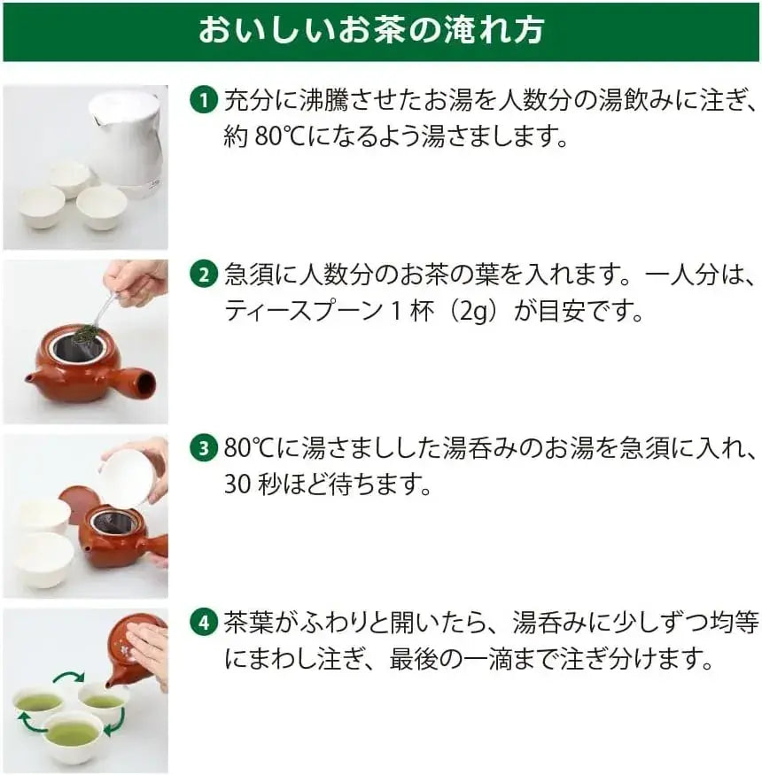 Top Smile Fukamushi Kakegawa Premium Saemidori Green Tea