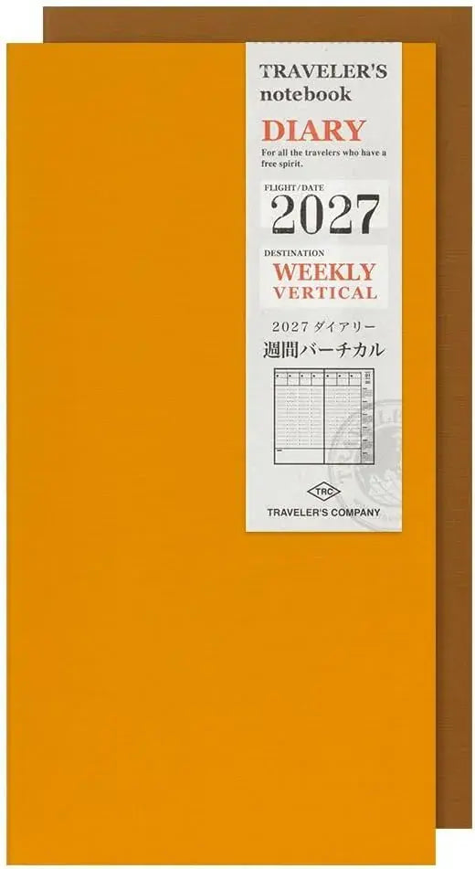 Traveler's Notebook Planner Refill - Vertical - 4902805145039