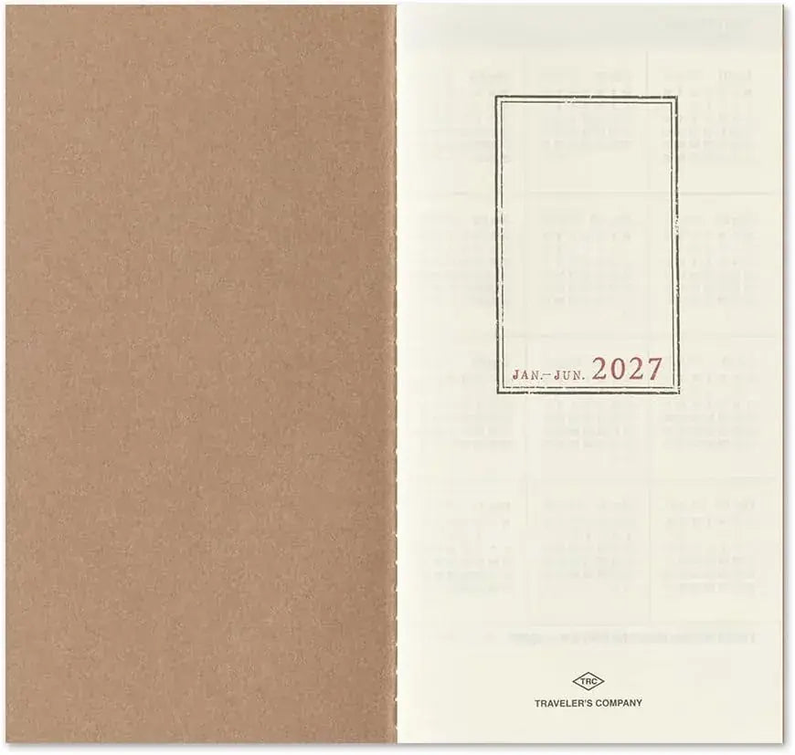 Traveler's Notebook Planner Refill