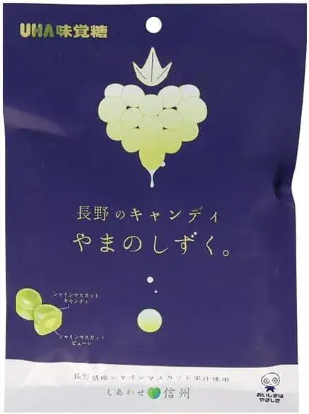 UHA Mikakuto Nagano Yamano Shizuku Candy 2.8 oz 6 Pack