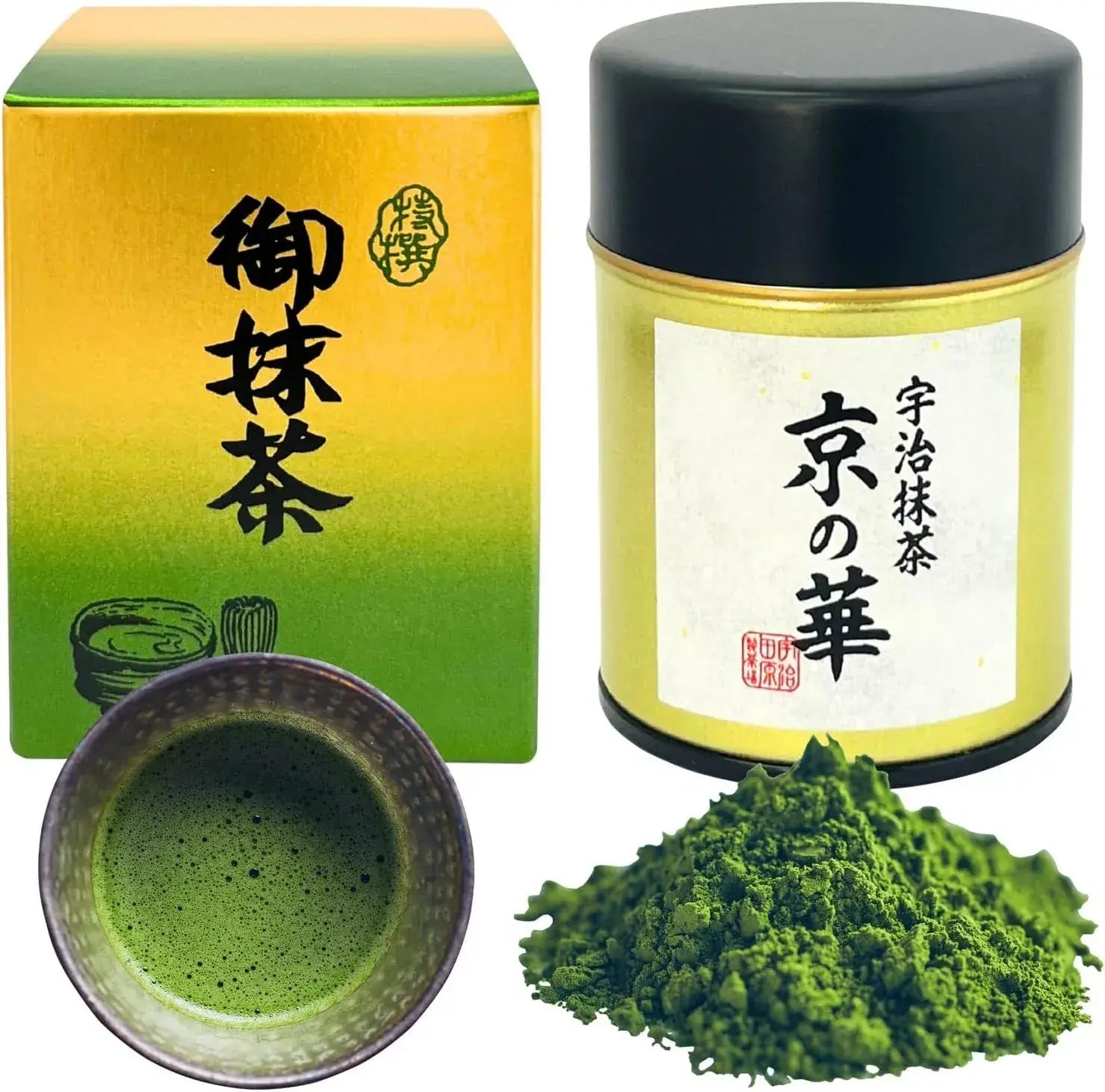 Ujitawara Seichajo Uji Matcha Kyoto no Hana Canned Matcha