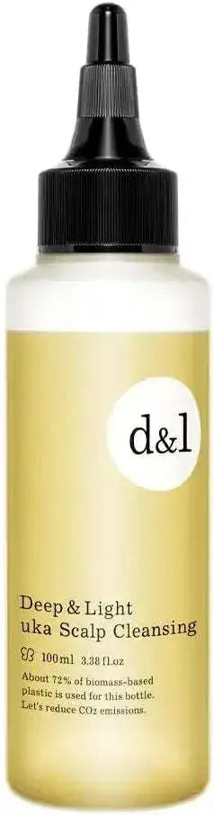 Uka Scalp Cleansing Deep and Light Treatment 3.4 fl oz Bottle