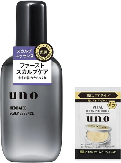 Uno Mens All-in-One Shampoo Treatment Scalp Care Damage-Free Manageable - Scalp Essence Main Unit - 4904740688602