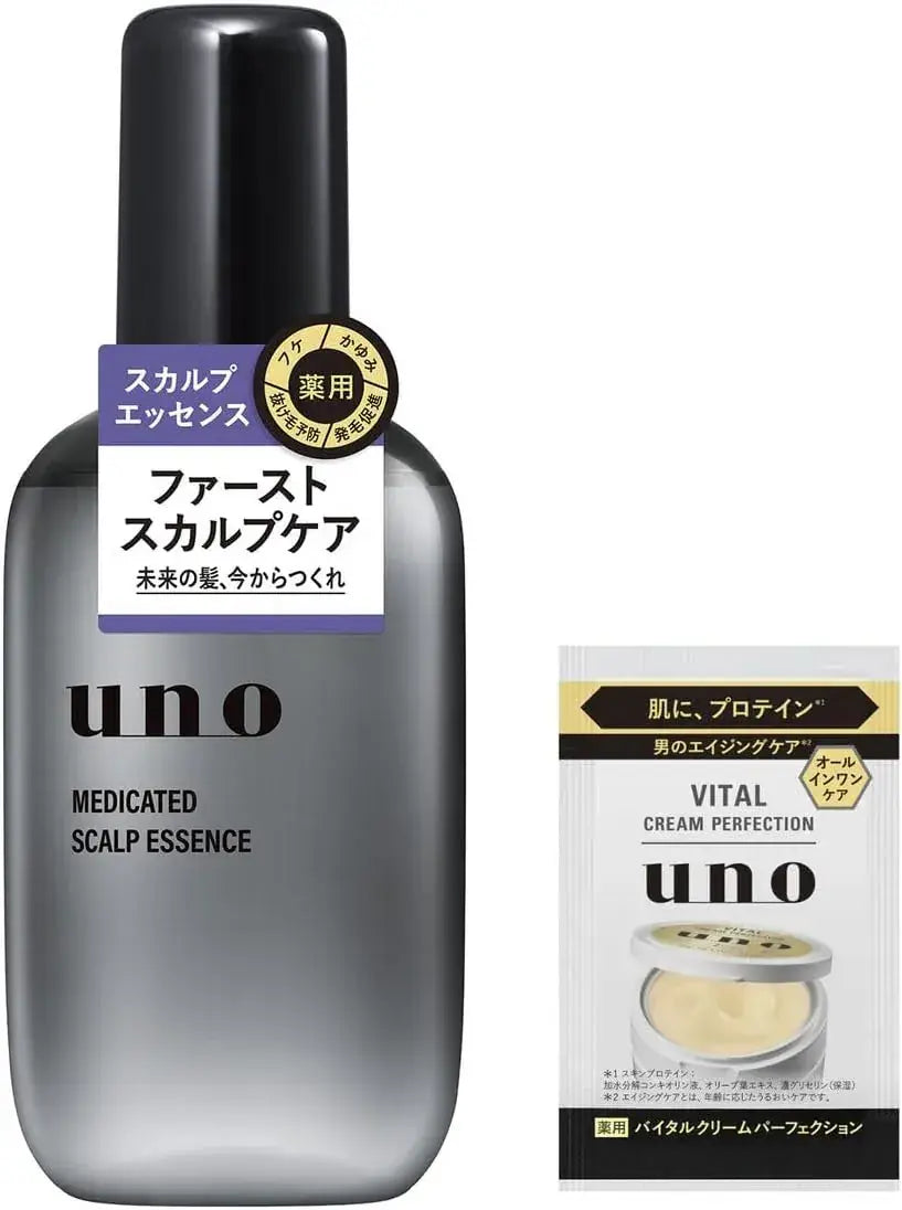Uno Mens All-in-One Shampoo Treatment Scalp Care Damage-Free Manageable - Scalp Essence Main Unit - 4904740688602