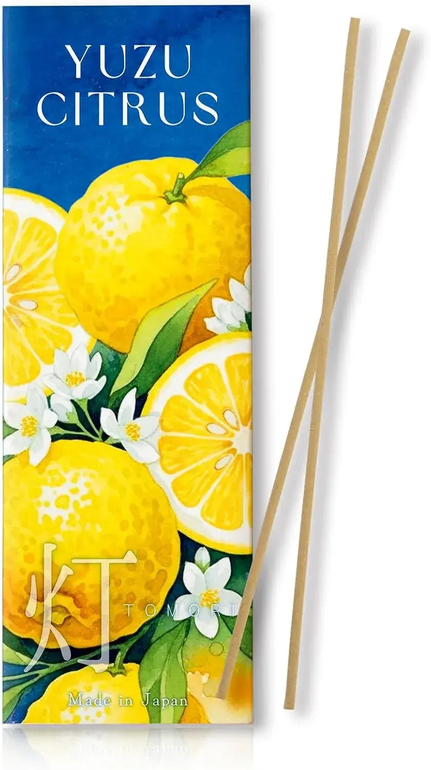 Vectill Pleasant Scent Gift Incense Set Aromatherapy Collection - Yuzu Citrus - 4595557315555